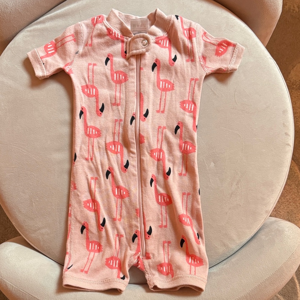 Hanna Andersson Flamingo Kids One Piece